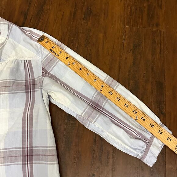 PATAGONIA W's Settlers Top Plaid in Romany Tundra Purple - Picture 12 of 12